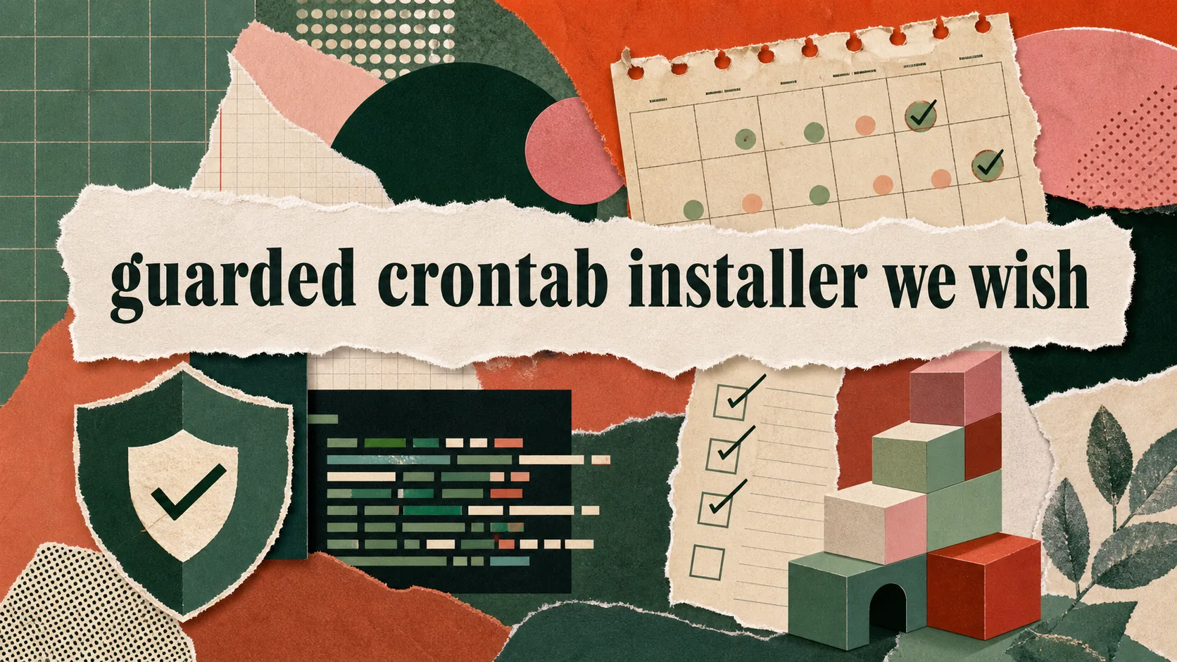 safe-crontab: the guarded crontab installer we wish we’d had