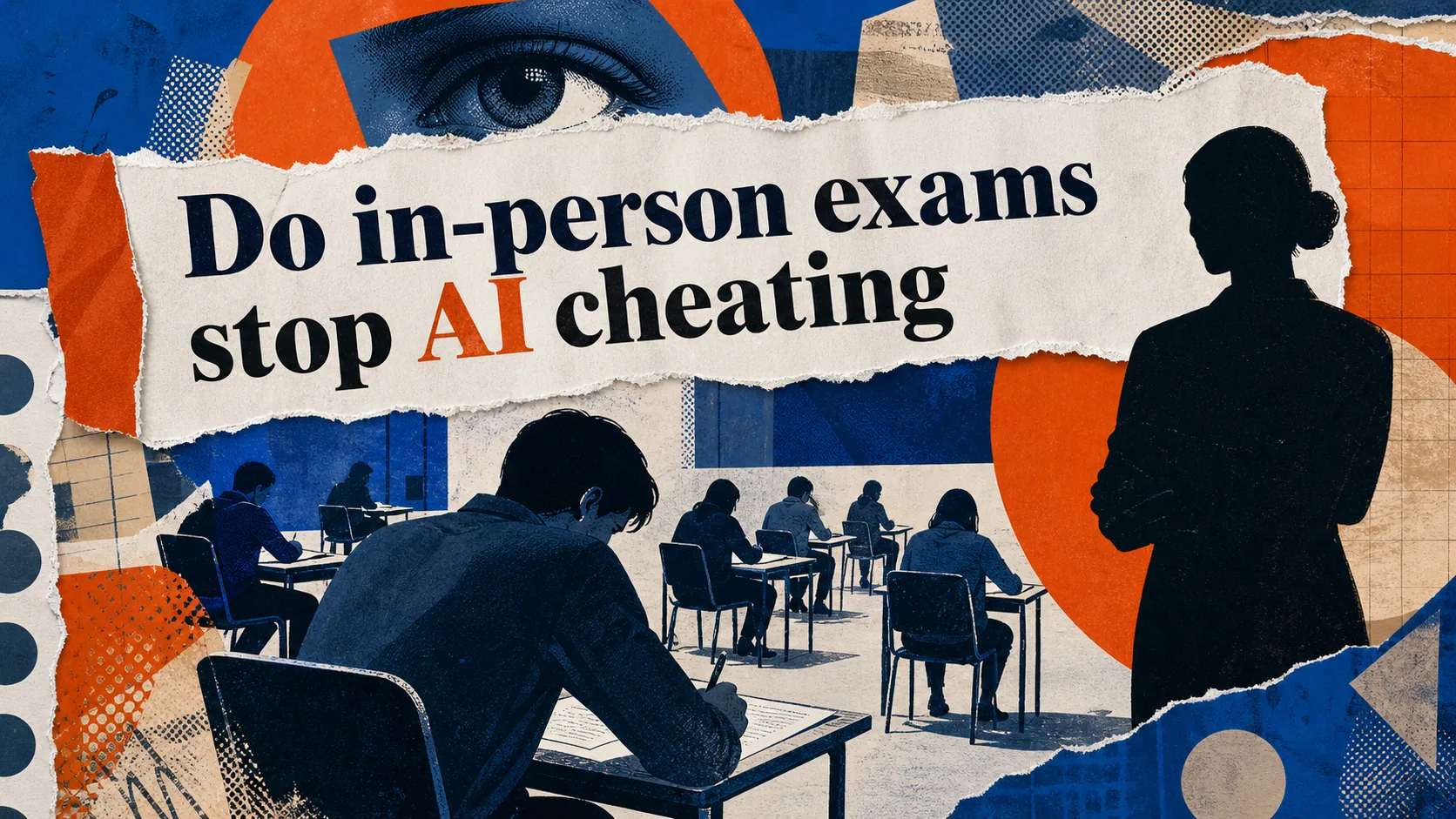 Do in-person exams stop AI cheating? A Brown professor’s grades say the take-home scores were the problem