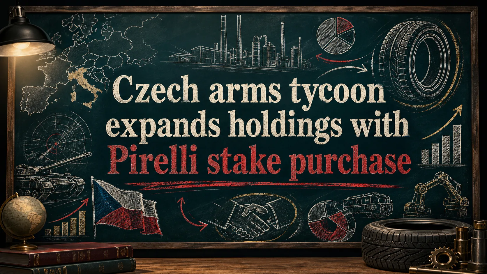 Czech defence billionaire buys 14% Pirelli stake
