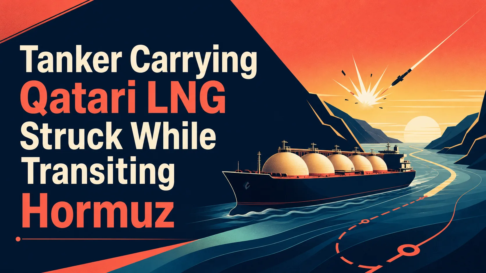 Qatari LNG tanker struck in Hormuz: verifying incomplete claims