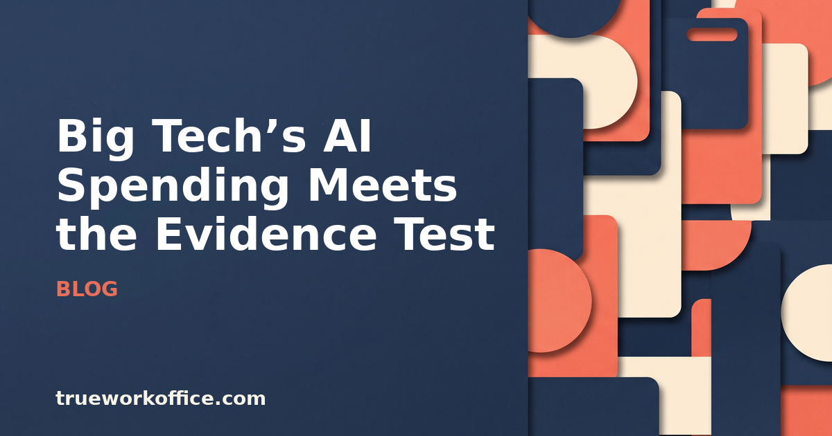 Big Tech’s AI Spending Meets the Evidence Test